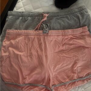 Johnny Was Gray and Pink Women's Shorts